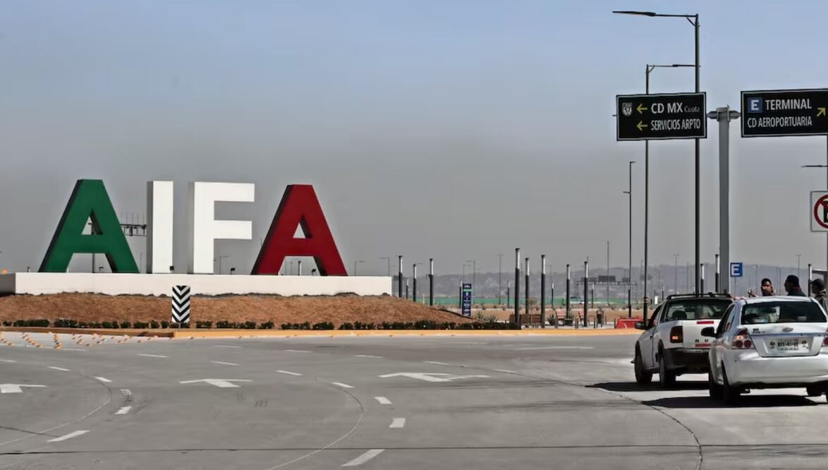 AIFA se coloca en el séptimo lugar en el ranking de tráfico de pasajeros en una lista de más de 60 aeropuertos que existen en el país. Foto: archivo EL Universal