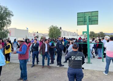 Realizan reunión en fraccionamiento de Tizayuca; tras hechos delictivos contra taxista