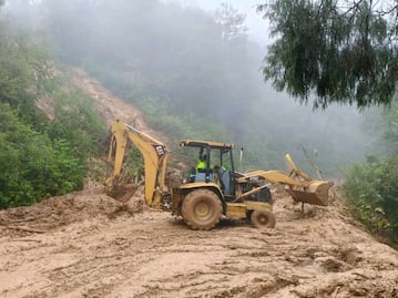 Protección Civil realiza recuento de afectaciones por lluvia en Hidalgo; suman 28 municipios