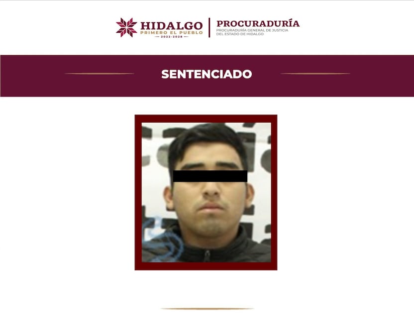 Un hombre fue sentenciado a 78 años de prisión por secuestro agravado y robo de vehículo en Tula de Allende | Foto: PGJEH