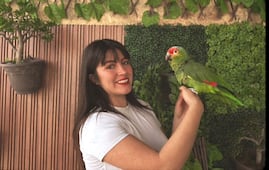 Estudiante de la UAEH participará en Ecuador en proyecto para reinsertar aves rescatadas del tráfico ilegal