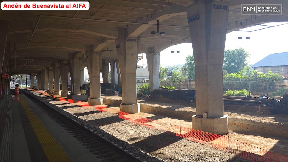 Buenavista se prepara para una nueva etapa ferroviaria | Facebook: Creciendo con Nuestro México