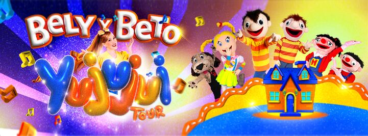 Bely y Beto presentan "Yujujui Tour" en Pachuca, un evento para toda la familia