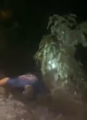 Camioneta con peregrinos se queda sin frenos en Tepehuacán de Guerrero