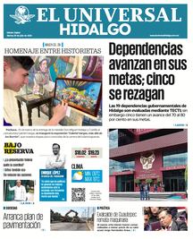 Portada El Universal Hidalgo 29/07/25