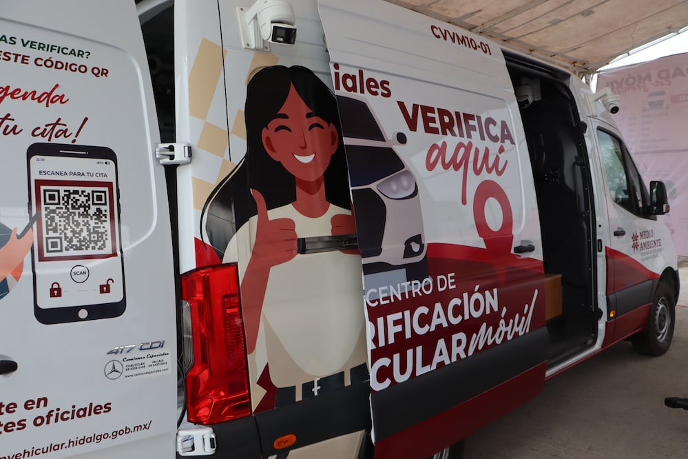 Apan ya cuenta con verificentro móvil | foto: Semarnath