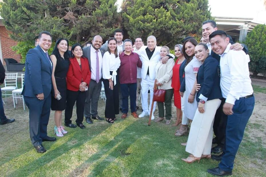 Diputados de Morena recordaron el triunfo de Julio Menchaca en las urnas en 2022 | Foto: Especial