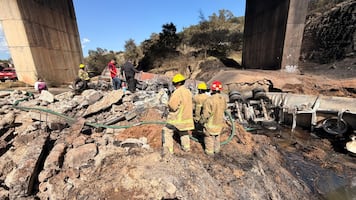 Por falla estructural en puente de Santa María Asunción, cierran tramo de la México - Tuxpan