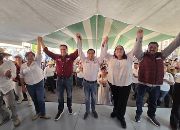 Arrancan campañas candidatos morenistas del distrito 12 y 13 de Pachuca