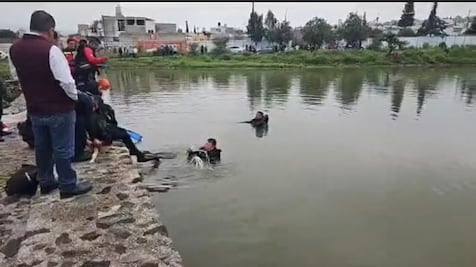 Bomberos localizan el cuerpo de un joven en represa de Atotonilco de Tula