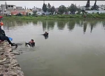 Bomberos localizan el cuerpo de un joven en represa de Atotonilco de Tula