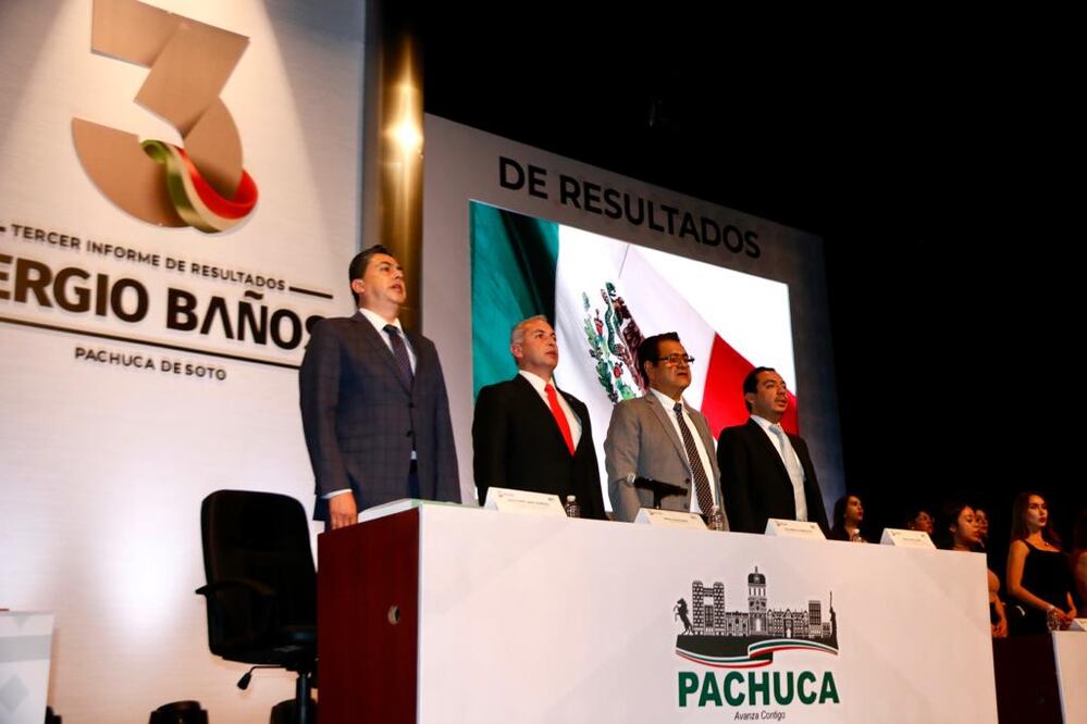 Sergio Baños, presidente municipal de Pachuca Foto: Luis Soriano