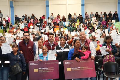 Hidalgo refuerza programa social para más de 79 mil personas