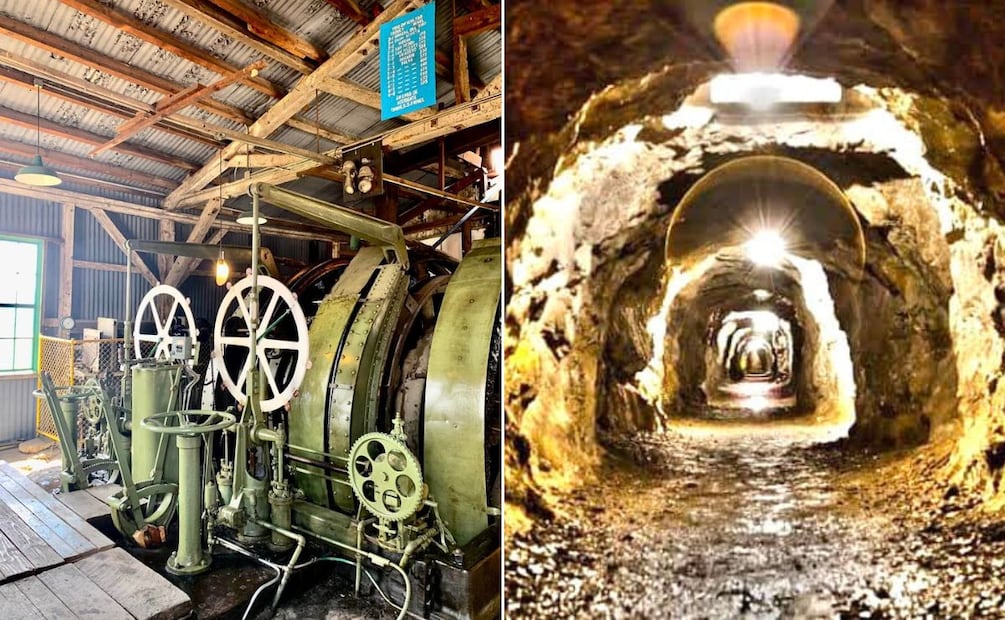 Entre túneles y máquinas inglesas, así se vive la historia minera en Real del Monte  | Facebook: Museo de Sitio Mina de Acosta/ Oficial