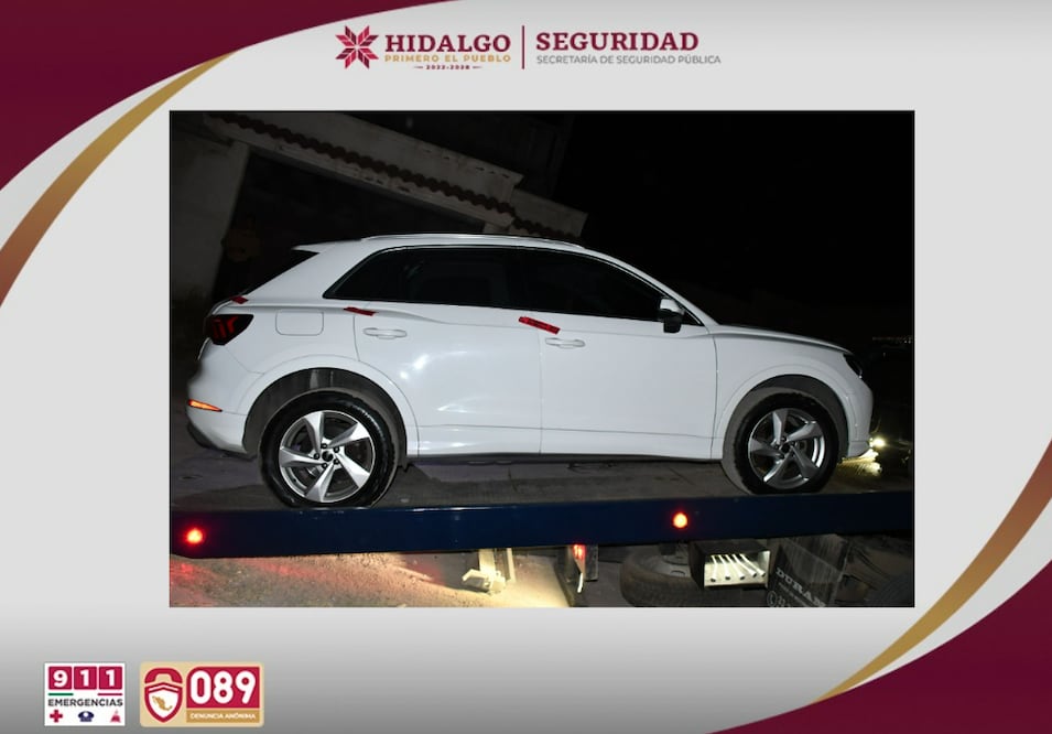 La coordinación entre corporaciones sigue dando resultados en Hidalgo | Foto: SSPH