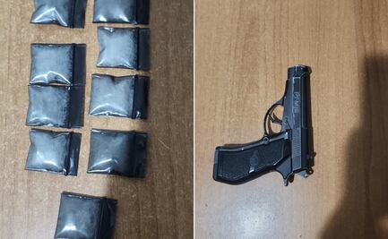 Detienen a dos personas con droga y vehículo robado en Mineral de la Reforma