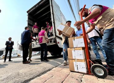 Llegan a Hidalgo más de 7 millones de boletas electorales