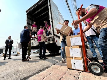 Llegan a Hidalgo más de 7 millones de boletas electorales