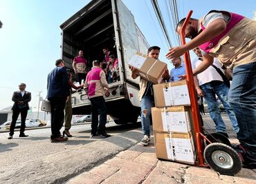 Llegan a Hidalgo más de 7 millones de boletas electorales