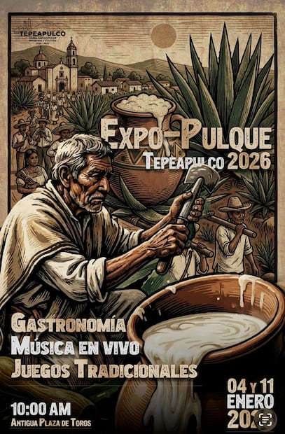 Tepeapulco alista su Feria Patronal y la Expo Pulque 2026 | Cortesía: Turismo Hidalgo