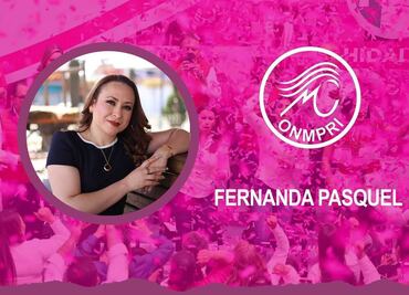Pide licencia Fernanda Pasquel para contender por la diputación federal