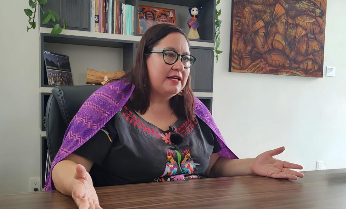 Tania Meza, secretaria de Cultura de Hidalgo.  Foto: Marco Carrillo
