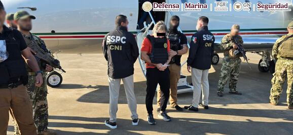 Trasladan a México a “El Abuelo”, líder de La Barredora, detenido en Paraguay