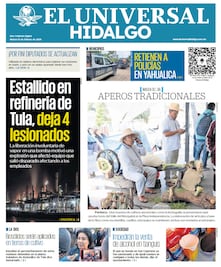 Portada El Universal Hidalgo 130224