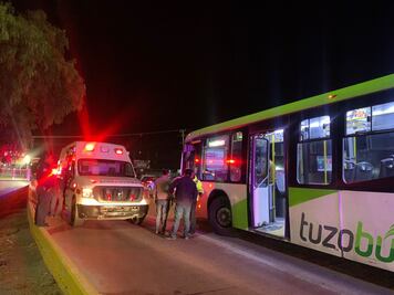 Responsabilizan a joven de accidente por no usar puente peatonal en estación de Tuzobús