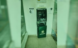 A un mes de robo, cajero del Banco del Bienestar en Huejutla sigue sin operar