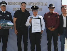 Reconocen trayectoria, mérito y valor de policías de Pachuca