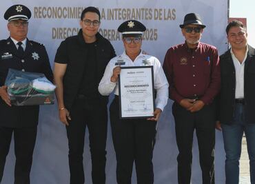 Reconocen trayectoria, mérito y valor de policías de Pachuca