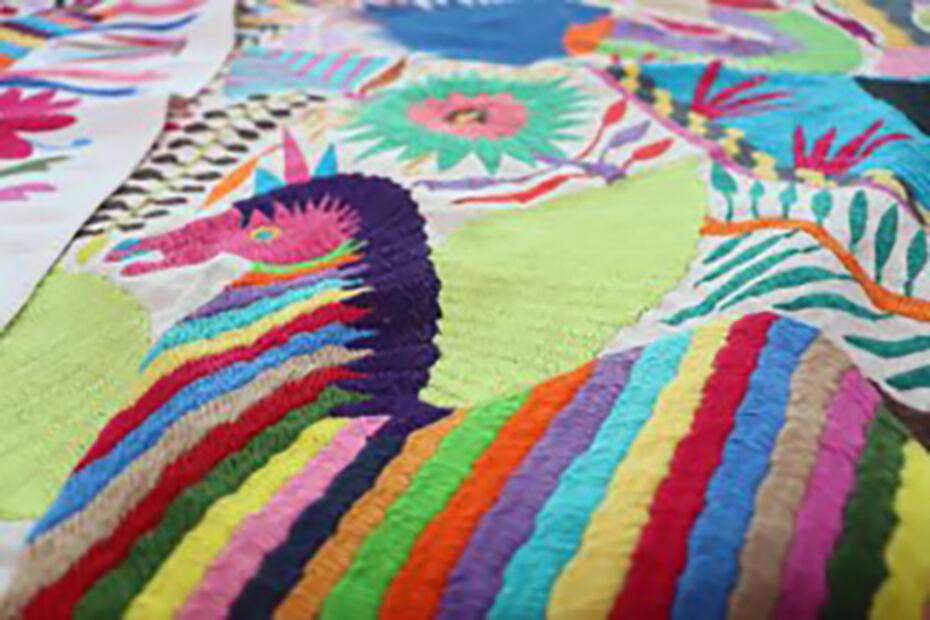 Premian a los mejores bordados en Tenango de Doria | Foto: Sebiso