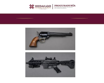 Cateo en Tula deja dos detenidos y armas aseguradas