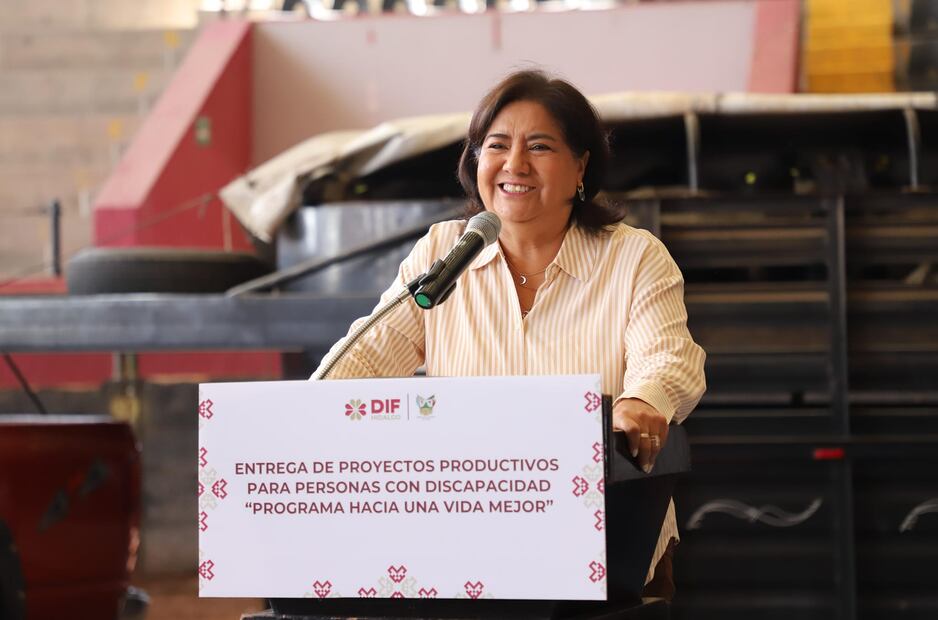 DIFH entrega proyectos productivos a personas con discapacidad | Facebbok: Dif Hidalgo