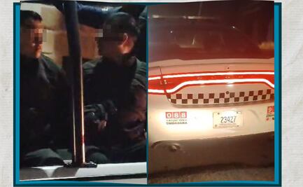 Vecinos detienen a agentes de Guardia Nacional