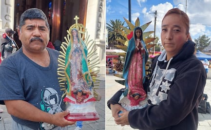 Francisco y Estela, los rostros de la devoción a la Virgen de Guadalupe en Pachuca