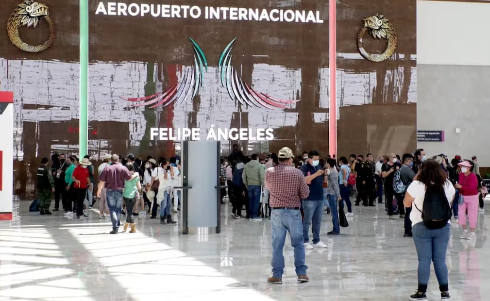 Aeropuerto Internacional Felipe Ángeles. Foto: Archivo  EL UNIVERSAL