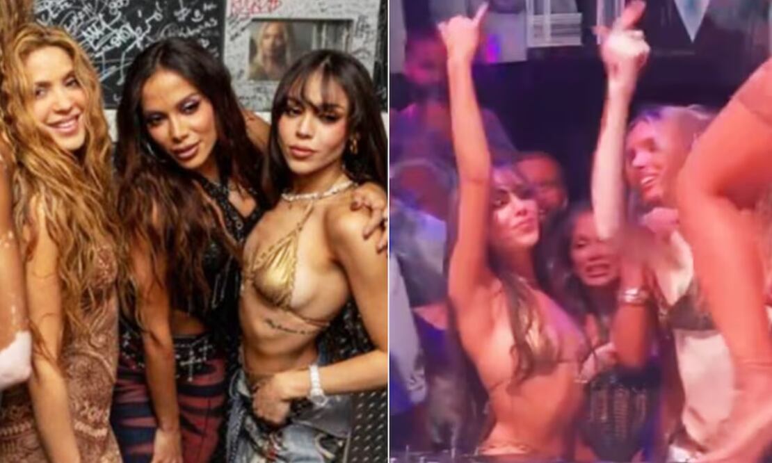 Danna aparecerá en el nuevo videoclip de Shakira. Fotos: X