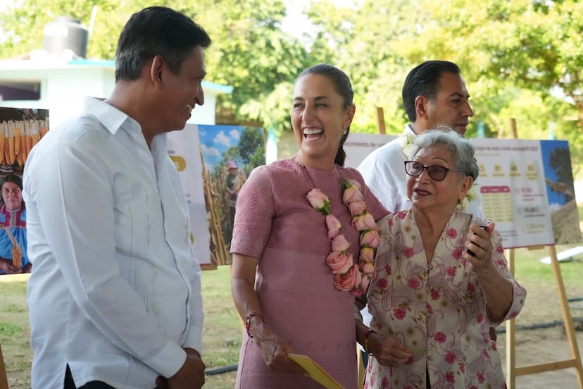 Sheinbaum lanza en Chiapas el programa "El Maíz es la Raíz" para fortalecer la producción de maíz nativo