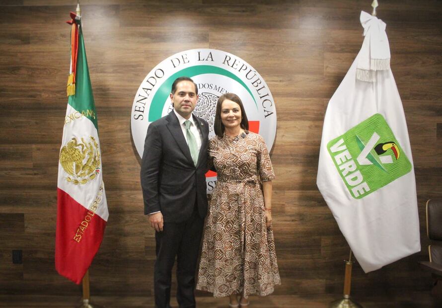 La senadora Nuvia Mayorga se va al Partido Verde Ecologista | Foto: Especial