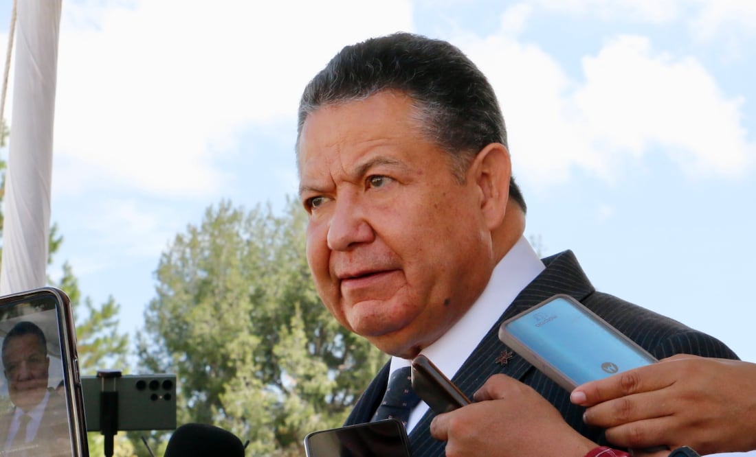 Julio Menchaca, gobernador de Hidalgo Foto: Luis Soriano