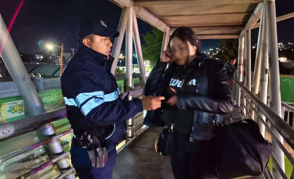 Refuerzan seguridad en paraderos y puentes del bulevar Felipe Ángeles | Foto: SSPTyV