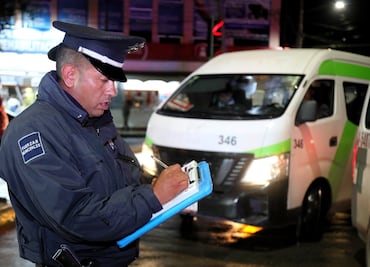 Operativo Transporte Seguro deja 35 infracciones en Pachuca en dos días