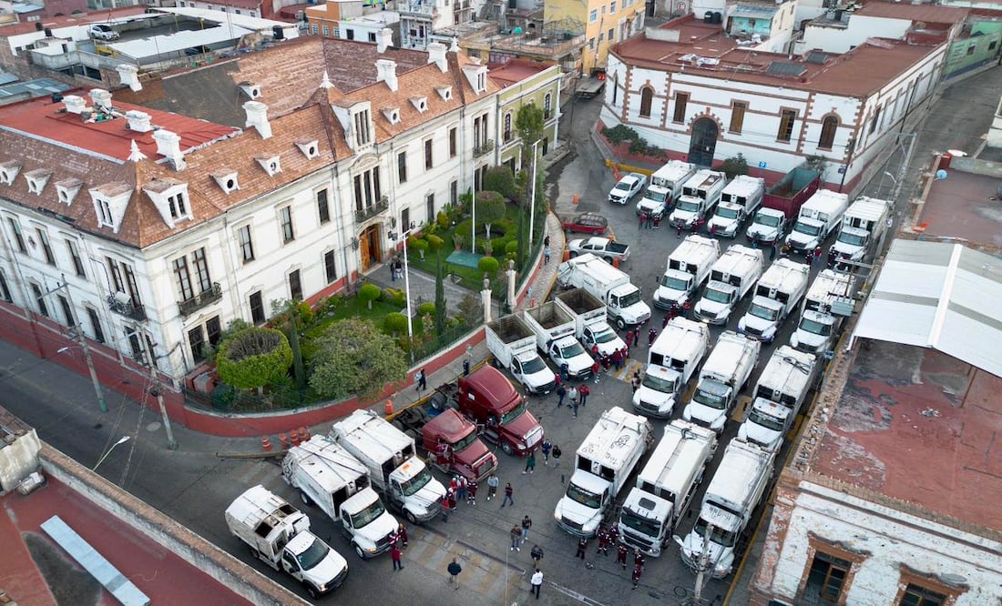 En Pachuca se recolectan en promedio 260 toneladas al día en las 477 colonias, barrios, fraccionamientos y comunidades, con 40 rutas generales y dos de supervisión.