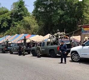 Ejército Mexicano y corporaciones policíacas garantizan seguridad en votaciones de San Felipe