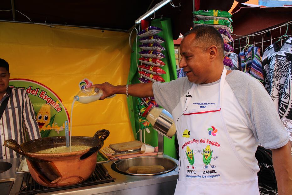 De minero a Rey del Esquite | Foto: Cinthya Carbajal
