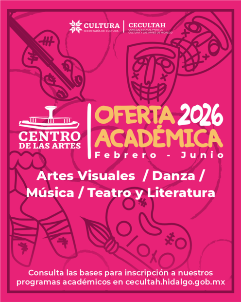 Presentan Programa Estatal de Educación Artística para el ciclo febrero–junio 2026 | Cortesía: Cultura Hidalgo