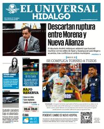 Portada El Universal Hidalgo 19/06/25
