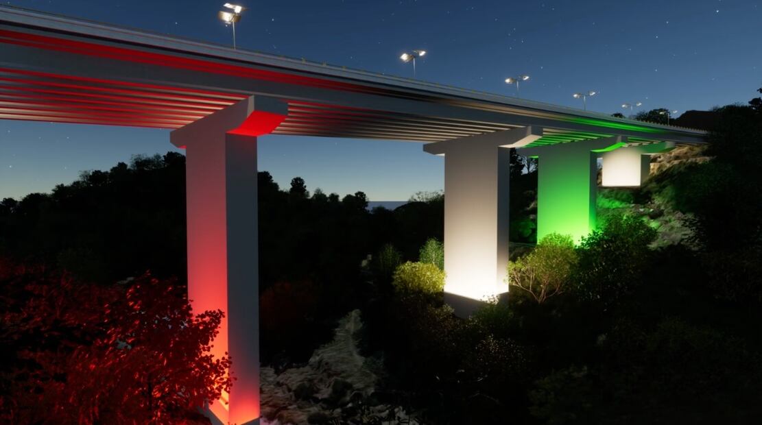Revelan avances de los viaductos en la Real del Monte - Huasca | Captura de video